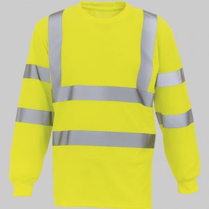 M2YHVJ420 - T-shirt de alta visibilidade de manga comprida