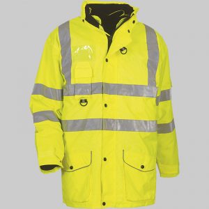 M2YHVP711 - Parka de segurança de alta visibilidade 7 em 1