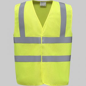M2YHVW100ASFR - Colete de alta visibilidade ignífugo & anti-estático