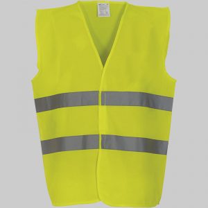 M2YHVW102 - Colete com 2 bandas de alta visibilidade