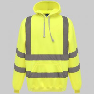 M2YHVK05 - Sweatshirt com capuz de alta visibilidade