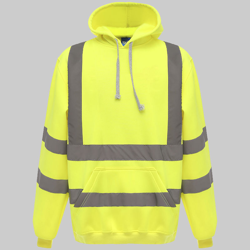 M2YHVK05 - Sweatshirt com capuz de alta visibilidade