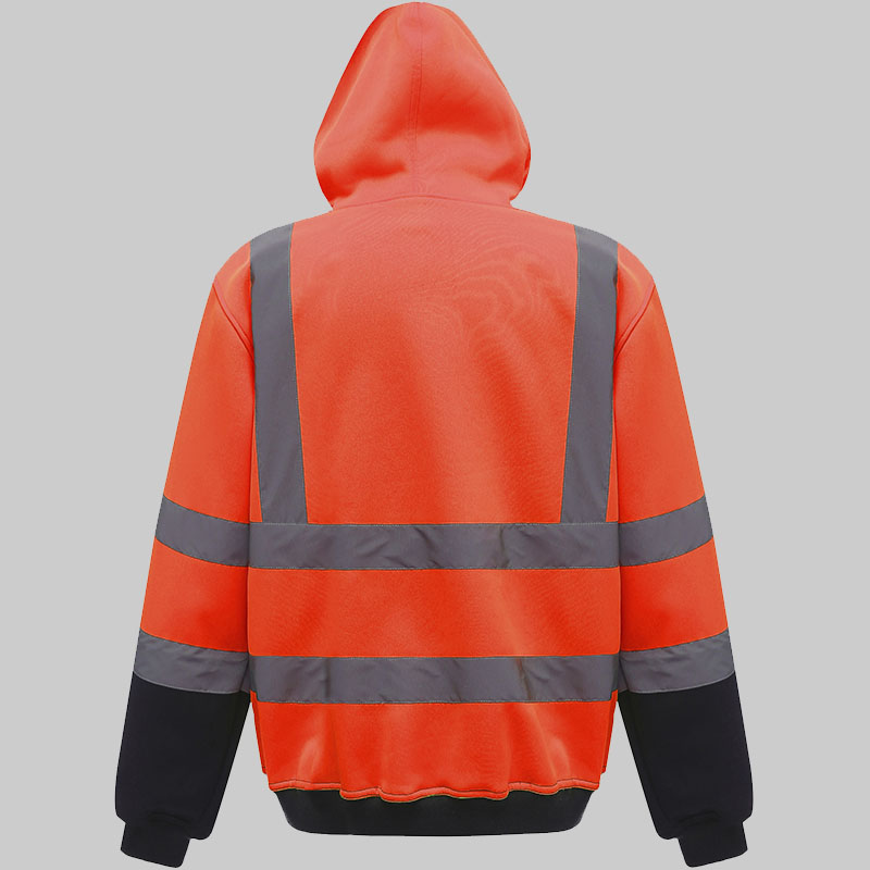 M2YHVK05 - Sweatshirt com capuz de alta visibilidade