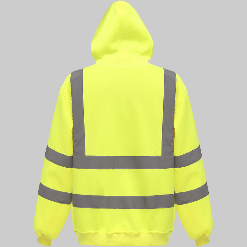 M2YHVK05 - Sweatshirt com capuz de alta visibilidade