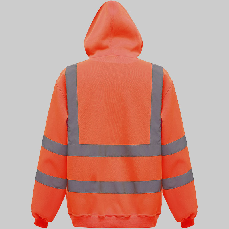 M2YHVK05 - Sweatshirt com capuz de alta visibilidade