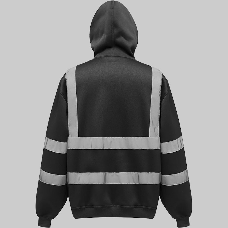 M2YHVK05 - Sweatshirt com capuz de alta visibilidade