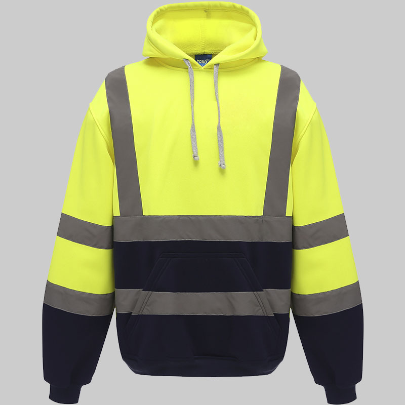 M2YHVK05 - Sweatshirt com capuz de alta visibilidade