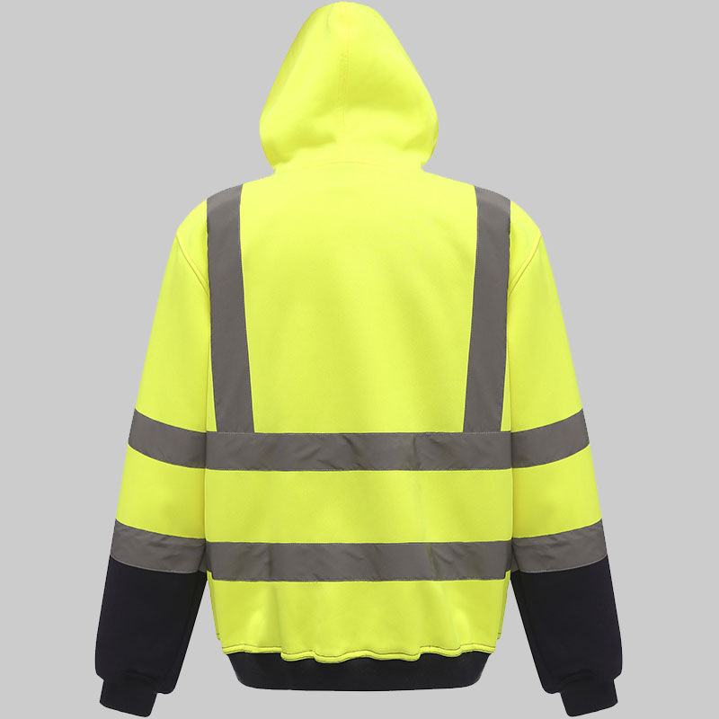 M2YHVK05 - Sweatshirt com capuz de alta visibilidade