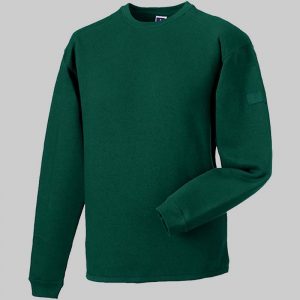 M2RU013M - Sweatshirt com decote justo Heavy Duty