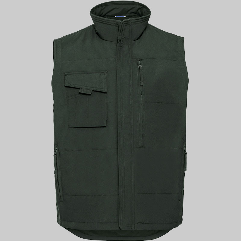 M2RU014M - Colete de trabalho Heavy Duty