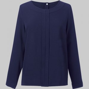 M2BT2279 - Blusa em crepe da China Roma