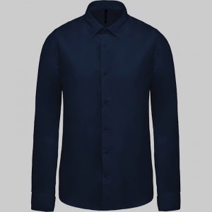 M2K513 - Camisa de homem em popeline de manga comprida